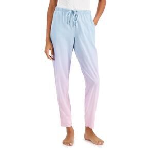 Jenni Jogger Pajama Pants ombre blue to pink small